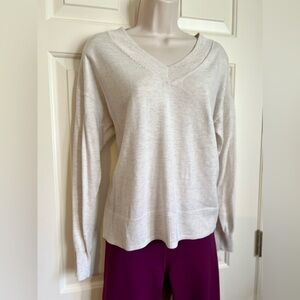 GAP Lightweight Sweater Crème Medium